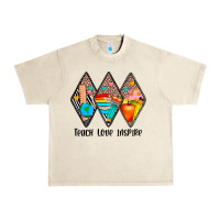 Sandshell teach love inspire Urban Heavy Tee - JahusDesignShop