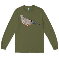 Army Green American Dove Long Sleeve Tee - LillyAllenDesigns
