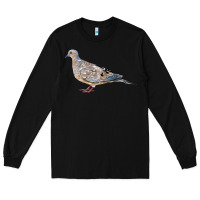 Black American Dove Long Sleeve Tee - LillyAllenDesigns