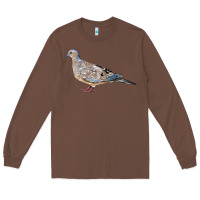 Chestnut American Dove Long Sleeve Tee - LillyAllenDesigns