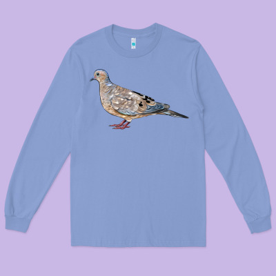 American Dove Long Sleeve Tee Designed By Lillyallendesigns