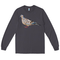 Smoke American Dove Long Sleeve Tee - LillyAllenDesigns