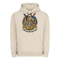 Pigment French Oak freedom rocks Urban Hoodie - CowGirlArtShop