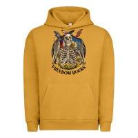 Pigment Peanut Butter freedom rocks Urban Hoodie - CowGirlArtShop
