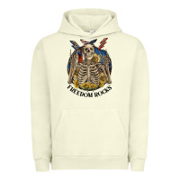 Pigment Pistachio freedom rocks Urban Hoodie - CowGirlArtShop