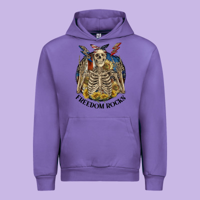Freedom Rocks Urban Hoodie Designed By Cowgirlartshop