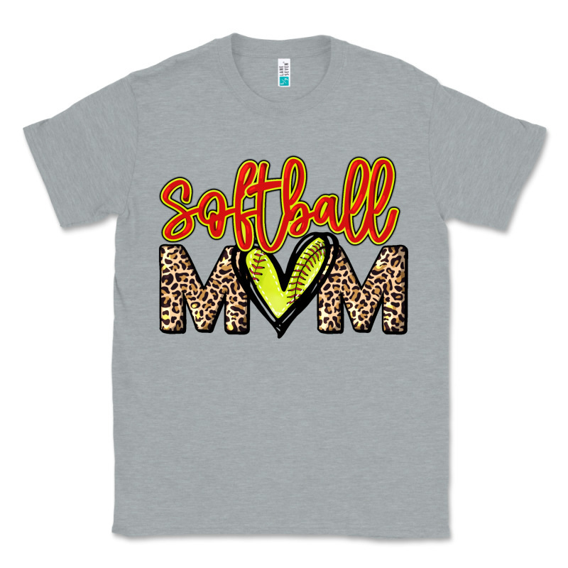 Softball Mom Classic Tee by NancyCooperArtShop | Teevron