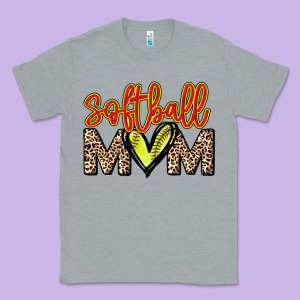 Softball Mom Classic Tee Designed By Nancycooperartshop