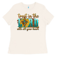 Trust In The Lord With All Your Heart Ladies Tee | Teevron