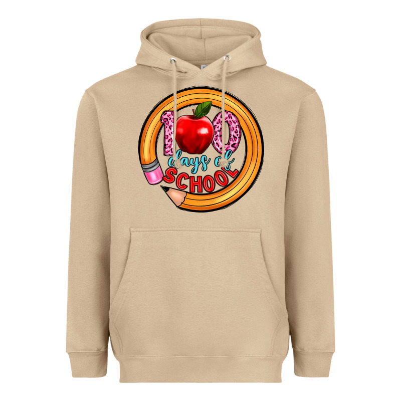 100 Days Of School Heavyweight Hoodie by Artiststas | Teevron