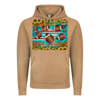 Vintage Camel football turquoise sunflower Vintage Hoodie - JahusDesignShop