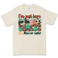 Bone i'm just here for the snacks #soccer sister Premium Tee - Zillion Design Studio