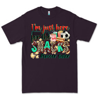 Plum i'm just here for the snacks #soccer sister Premium Tee - Zillion Design Studio