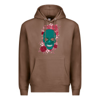 Chestnut Skull with flowers Premium Hoodie - Bettercallsaul