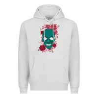 Dove Grey Skull with flowers Premium Hoodie - Bettercallsaul