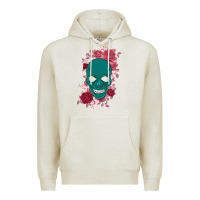 Oatmeal Heather Skull with flowers Premium Hoodie - Bettercallsaul