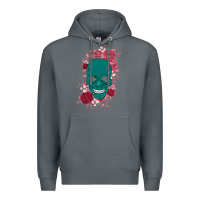 Rock Skull with flowers Premium Hoodie - Bettercallsaul