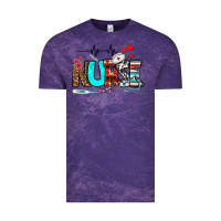 Cloud Purple western nurse Vintage Tee - BundleAndBundleShop