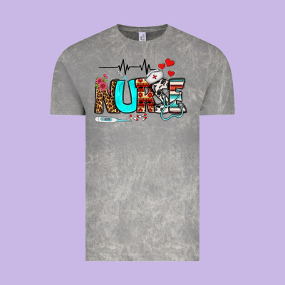Western Nurse Vintage Tee Designed By Bundleandbundleshop