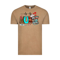 Vintage Coffee western nurse Vintage Tee - BundleAndBundleShop