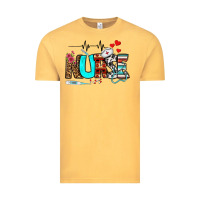 Vintage Mustard western nurse Vintage Tee - BundleAndBundleShop