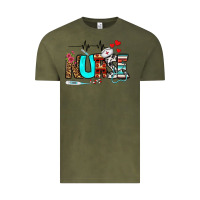 Vintage Olive western nurse Vintage Tee - BundleAndBundleShop