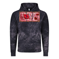 Cloud Black Pink Love Kiss Valentine's Day Vintage Hoodie - RanaPortraitStore