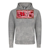 Cloud Rock Pink Love Kiss Valentine's Day Vintage Hoodie - RanaPortraitStore
