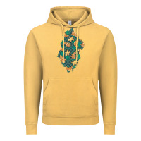 Vintage Mustard christmas gingerbread cookies patch Vintage Hoodie - BundleAndBundleShop