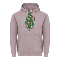 Vintage Zinc christmas gingerbread cookies patch Vintage Hoodie - BundleAndBundleShop
