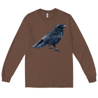 Chestnut American Crow Long Sleeve Tee - LillyAllenDesigns