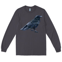 Smoke American Crow Long Sleeve Tee - LillyAllenDesigns