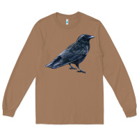 Toasted Coconut American Crow Long Sleeve Tee - LillyAllenDesigns