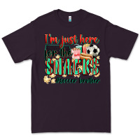 Plum i'm just here for the snacks #soccer  brother Premium Tee - Zillion Design Studio