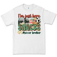 White i'm just here for the snacks #soccer  brother Premium Tee - Zillion Design Studio