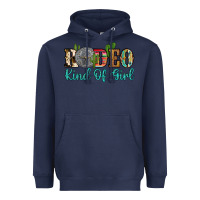 Navy rodeo kind of girl Heavyweight Hoodie - Artiststas