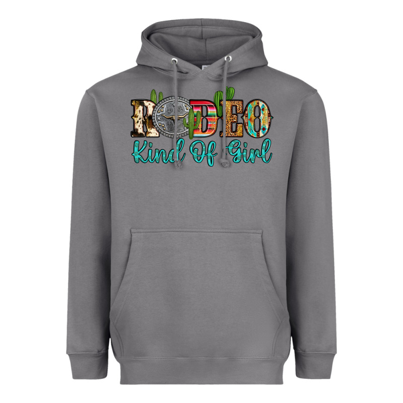 Rodeo Kind Of Girl Heavyweight Hoodie by Artiststas | Teevron