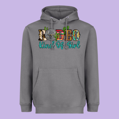 Rodeo Kind Of Girl Heavyweight Hoodie Designed By Artiststas
