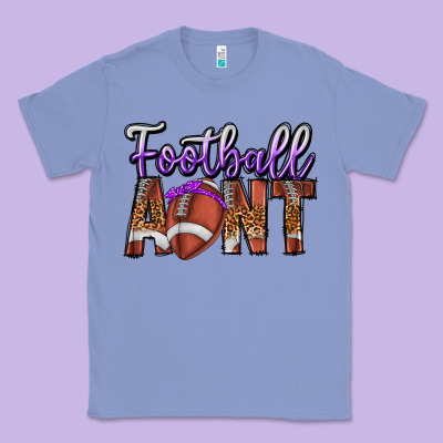 Football Aunt Classic Tee Designed By Cowhidedigitalart