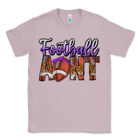 Lilac Football Aunt Classic Tee - CowhideDigitalArt