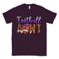 Plum Football Aunt Classic Tee - CowhideDigitalArt
