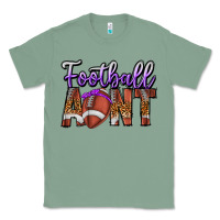 Sage Football Aunt Classic Tee - CowhideDigitalArt