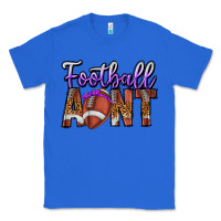 True Royal Football Aunt Classic Tee - CowhideDigitalArt