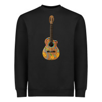Black mexican guitar Heavyweight Sweatshirt - Artiststas