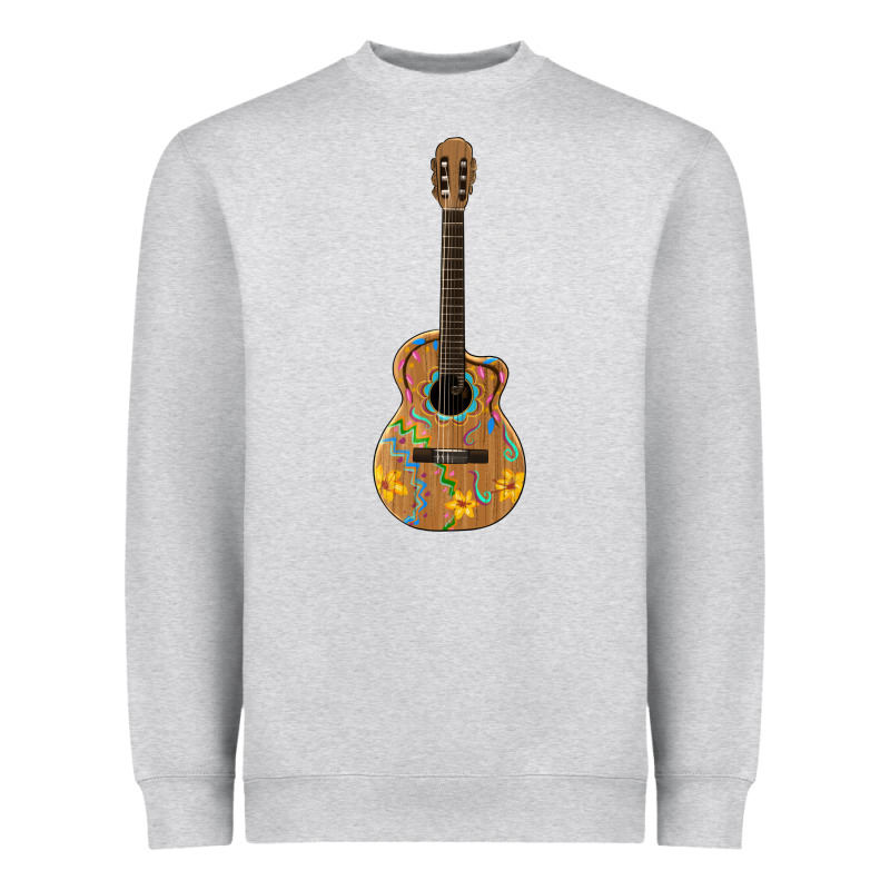 Mexican Guitar Heavyweight Sweatshirt by Artiststas | Teevron