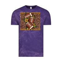 Cloud Purple American football Vintage Tee - JahusDesignShop