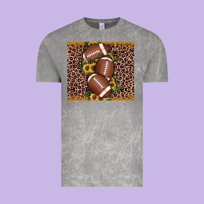 American Football Vintage Tee Designed By Jahusdesignshop