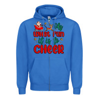 True Royal oh what fun it is to cheer Zipper Hoodie - MaliasSmallBusiness