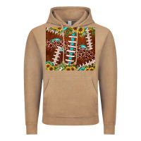 Vintage Coffee football leopard gemstone sunflower Vintage Hoodie - JahusDesignShop
