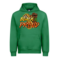 Emerald black and proud Urban Hoodie - HowdyJamesFarm